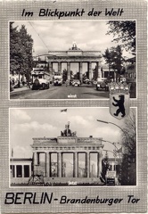 Berlin, la porte de Brandebourg