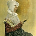 Jeune fille du Sundgau vers 1830
