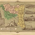 1871 Alsace et Lorraine sous régime allemand