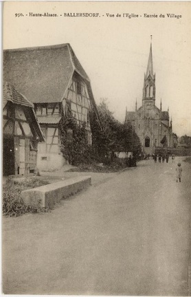 Ballersdorf , l'église