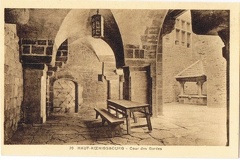 Haut-Koenigsbourg, cour des gardes