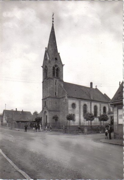 Schwindratzheim, l'église catholique