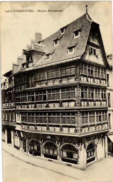 Strasbourg, la maison Kammerzell