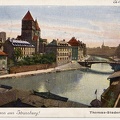 Strasbourg, le quai Saint-Thomas