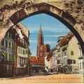 Strasbourg, porte de l'hôpital, la rue d'Or