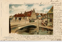 Strasbourg, pont des corbeaux, anciennes douanes