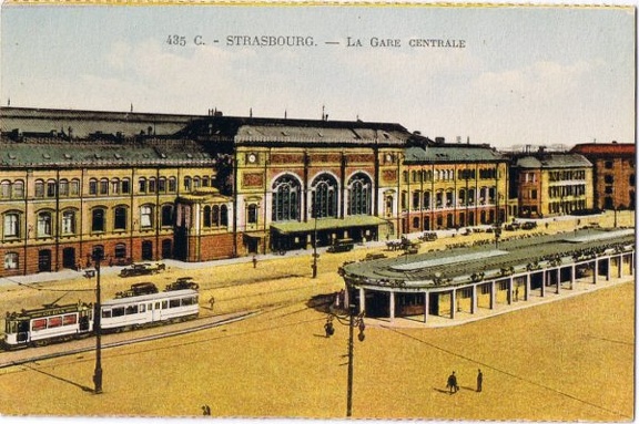 Strasbourg, place de la gare