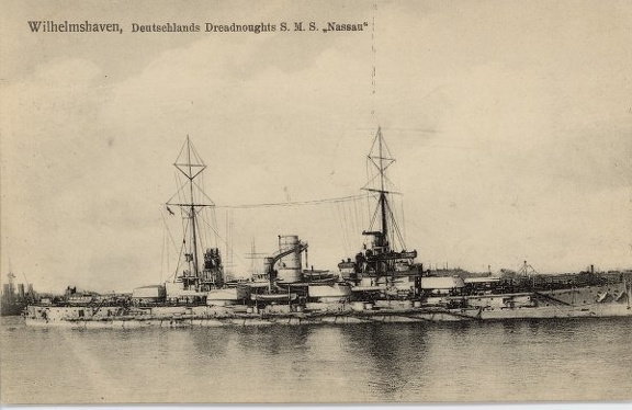 Wilhelmshaven, et le Nassau