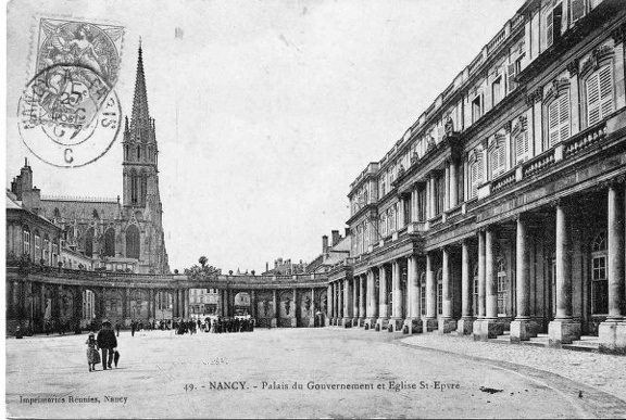 nancy palais-Gouvernement St-Epvre