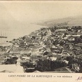/ St Pierre vue générale en 1900