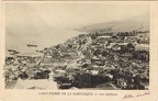/ St Pierre vue générale en 1900