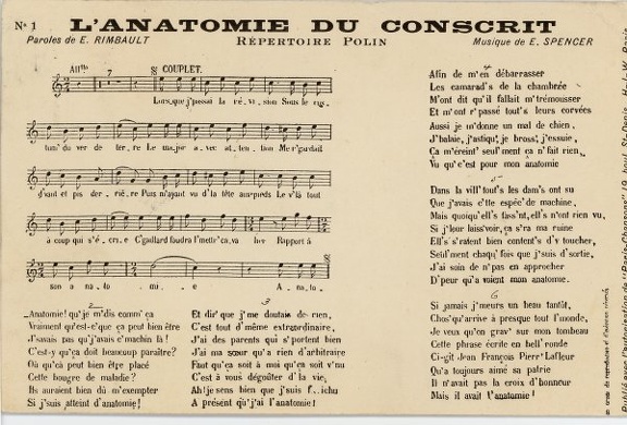 Chanson du conscrit