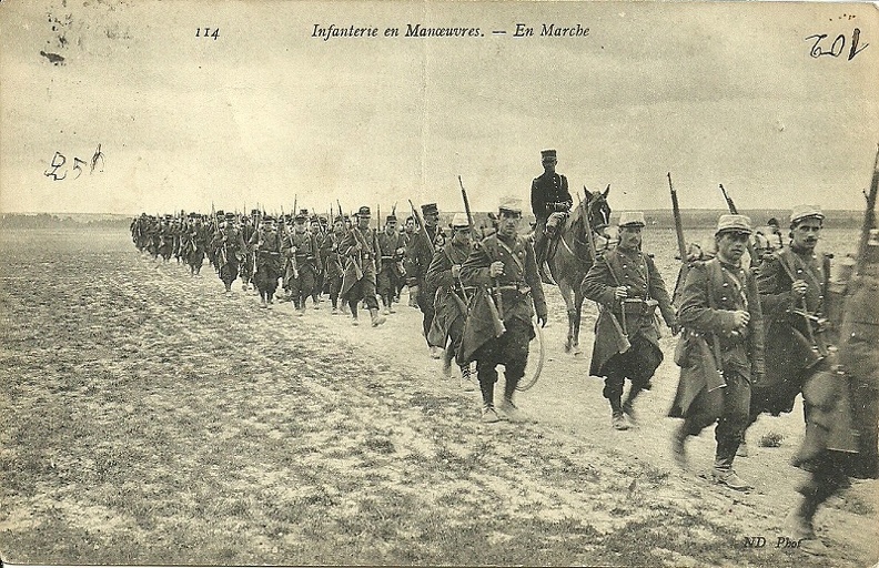 / Infanterie en manoeuvre