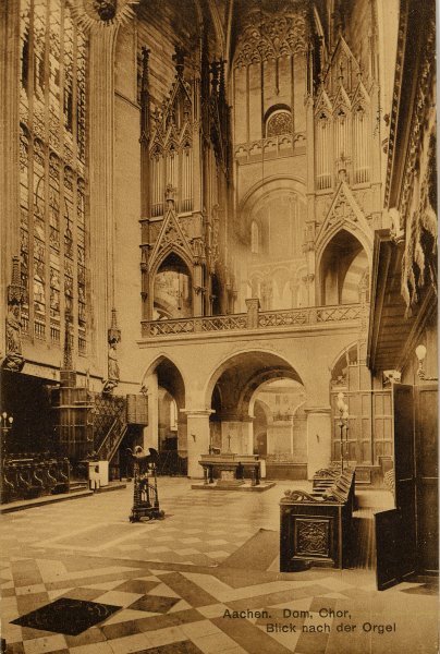 Aachen, le choeur de l'église