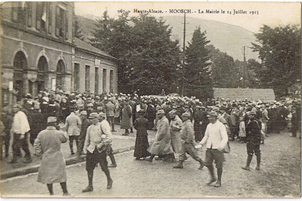 Moosch, le 14 juillet 1915