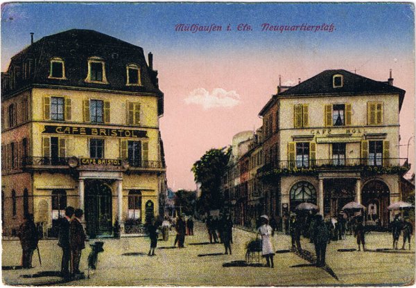 Mulhouse, place du Nouveau Quartier