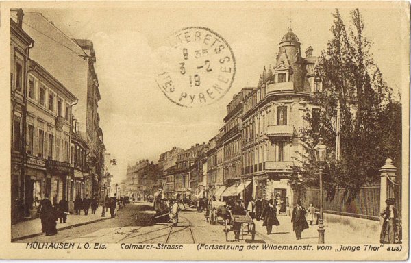 Mulhouse, rue de Colmar