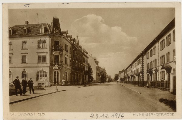 Saint-Louis, rue de Huningue