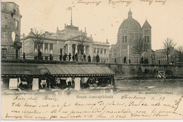 Strasbourg, le tribunal, St Pierre le jeune