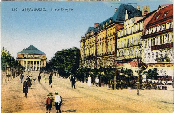 Strasbourg, place Broglie