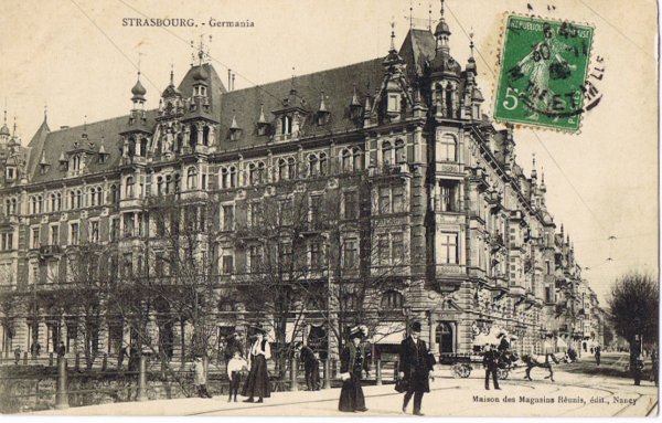 Le restaurant universitaire successivement appelé la Gallia puis la Germania et à nouveau la Gallia, sous régime français et allemand strasbourg_35.jpg