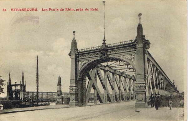 Strasbourg, les ponts du Rhin