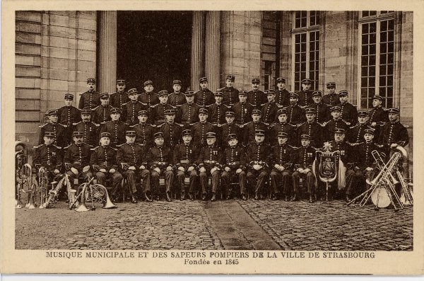 Strasbourg, sapeurs pompiers