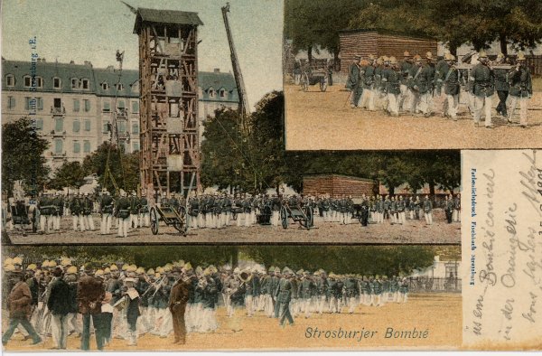 Strasbourg, les pompiers de Strasbourg