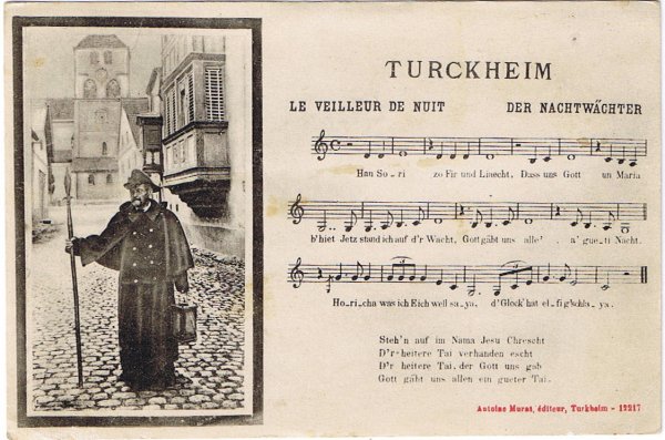 Turkheim, le veilleur de nuit