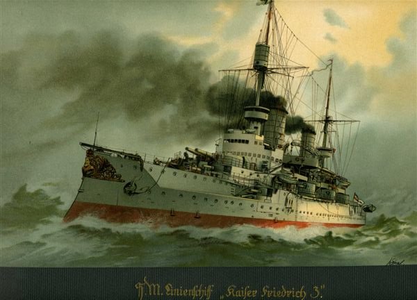 S.M. Linienschiff 'Kaiser Friedrich 3'