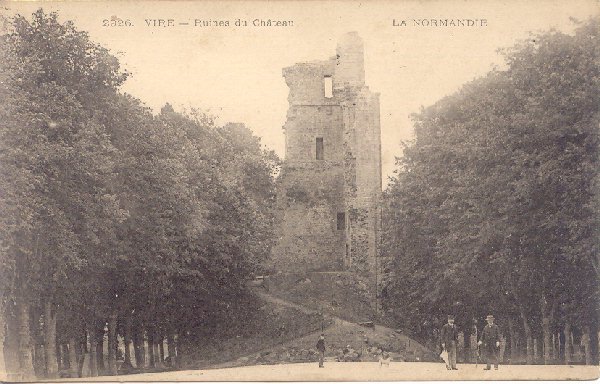 vire-ruines du chateau