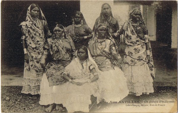 Un groupe d'indiennes