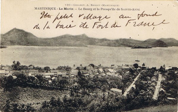 Le Marin - Bourg et presqu'ile de Sainte-Anne