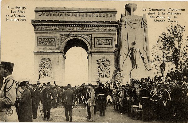  Défilé de troupes le 14 juillet 1919