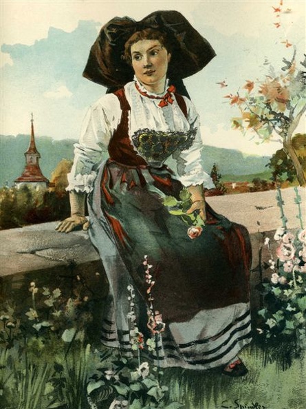 Jeune fille de Brumath