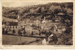 Graufthal, les maisons troglodytes