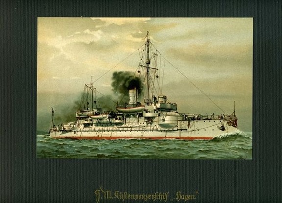 S.M. Küstenpanzerschiff 'Hagen'
