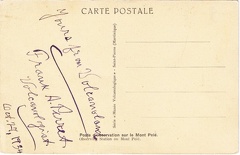  Poste d'observation de Frank Perret sur le Mont Pelée