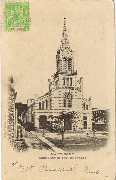 La nouvelle cathédrale de Fort-de-France