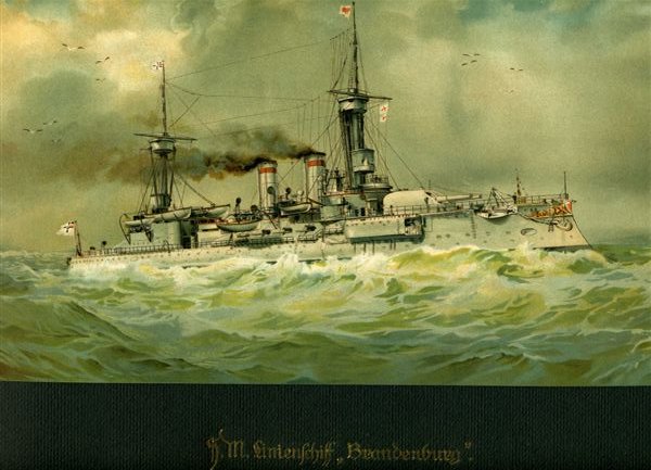 S.M. Lienienschiff 'Brandenburg"